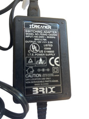 Streamer TESA2-1202500 Switching Adapter Power Supply 12V 2.5A Genuine Original