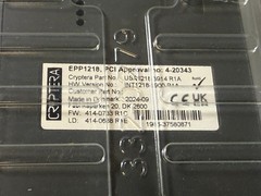 Cryptera EPP1218 Key Pin Pad | USA1218-5912 R1A, INT1218-5900 R1A