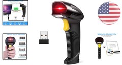 Instant Upload Handheld Barcode Scanner – Connects with Desktop & Mobile Devices