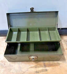 Vintage Tiered Tray Cash Box No Key