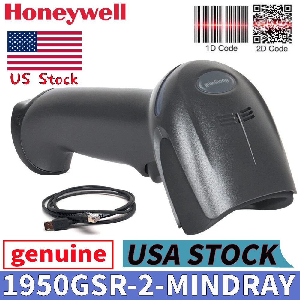Honeywell Xenon 1950GSR-2-Mindray 1D 2D Image Barcode Scanner Reader USB Cable