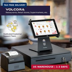Volcora Cash Register Drawer for Point of Sale (POS) System, 5 Bill/7 Coin, 16″