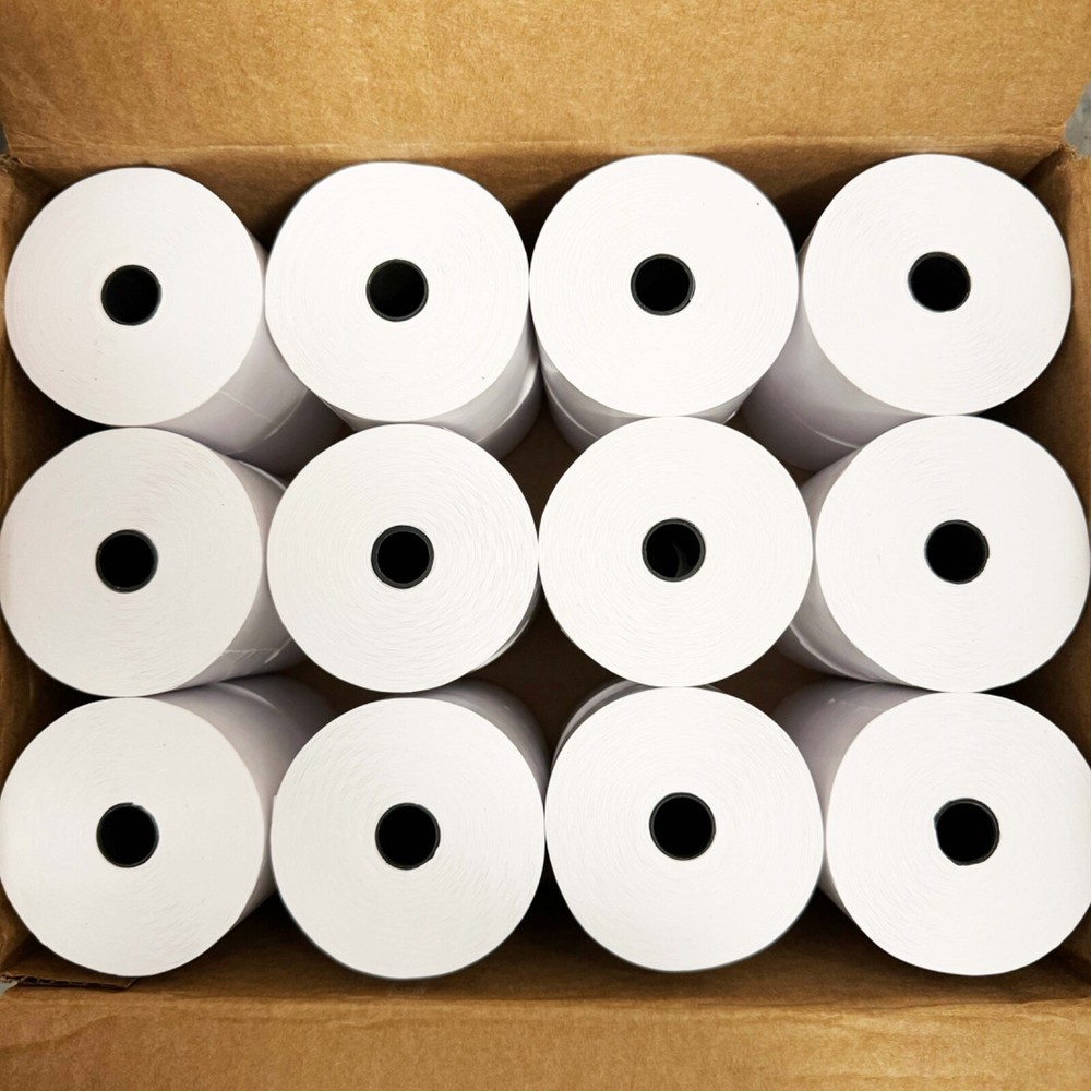 NEW 2 1/4″ x 170′ Diamond Adhesive Thermal Linerless Sticky Receipt 24/case