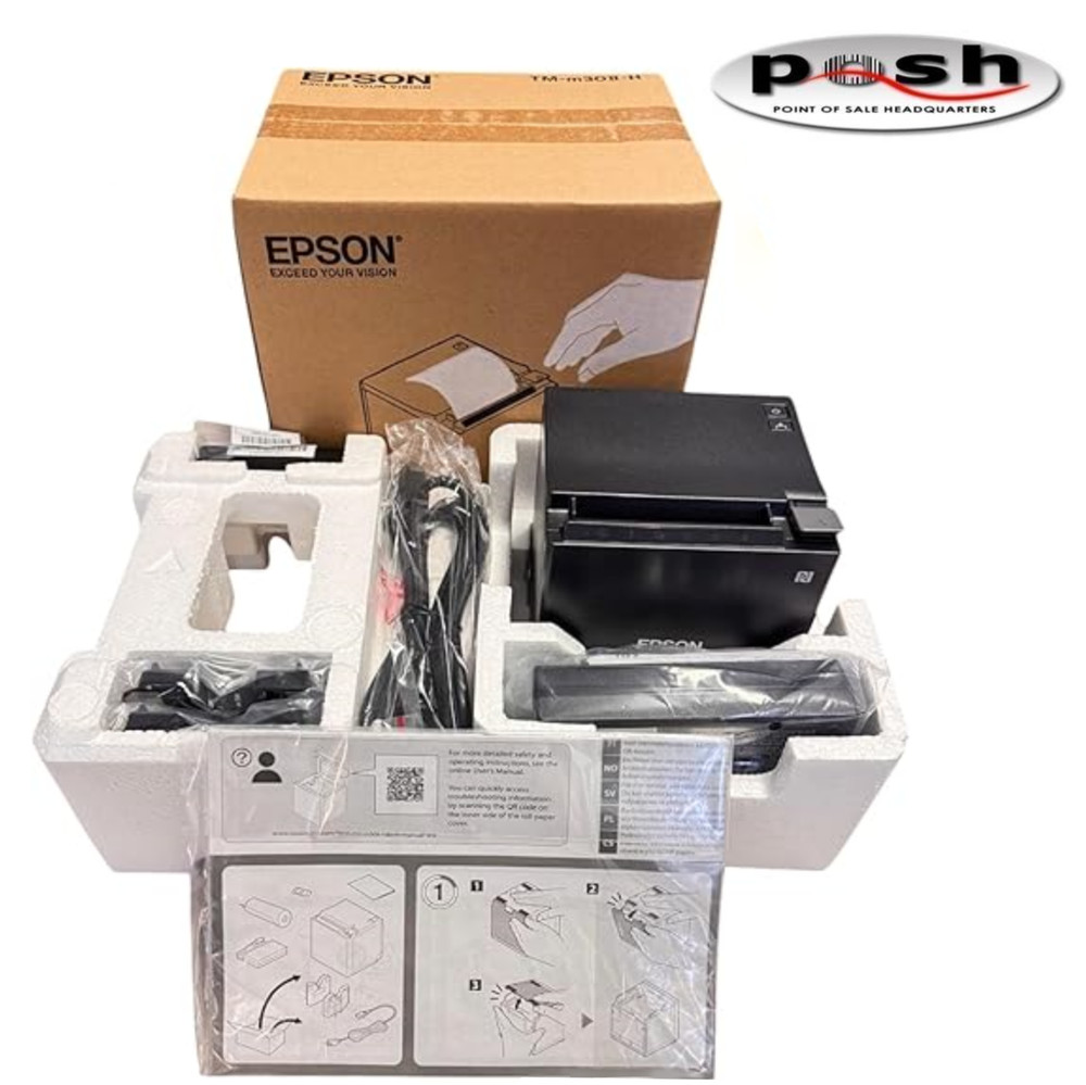 New Sealed Epson TM-m30II-H POS Thermal Receipt Printer