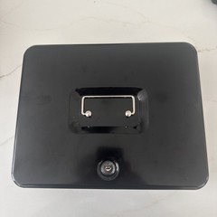 KYODOLED Locking Cash Box with Lock,Money Box with Cash Tray,Lock Safe Box with