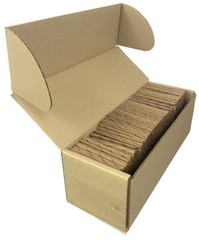1000 Heavy Duty Kraft Flat Coin Wrappers For TWOONIE Size Storage 1 BOX Free US