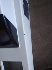 Sharp XE-A110 Electronic Cash Register Parts:Main Top Plastic Shell Cover