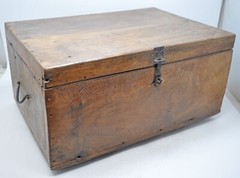 Antique Wooden Shopkeepers’ Cash Money Box Original Old Hand Crafted