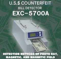 MATSUMURA Counterfeit U.S. Dollar Detector EXC-5700A -NEW