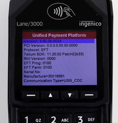 Ingenico Lane 3000 CL/Eth USB Pin-Pad Credit Card Machine Terminal Tap to Pay