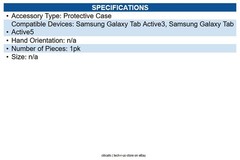 ProClip USA 216415 ModTek Hard Case for Samsung Galaxy Tab Active3 2020 SM-T575