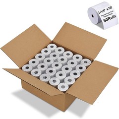 2 1/4″ x 50′ Thermal Paper Credit Card Cash Register POS Receipt Paper 50 Rolls