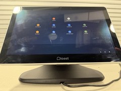 Toast Flex TT200 POS System Dual Display w/ Power Supply FACTORY RESET