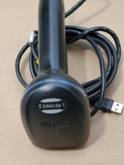 KEYENCE HR100 Barcode Scanner – Black Wired By USB To Computer