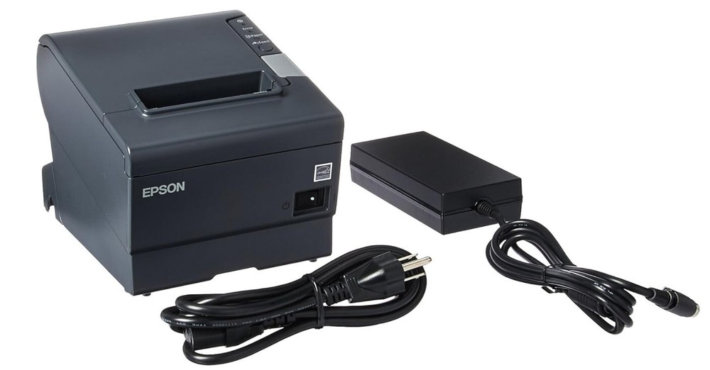 Epson TM-T88V Thermal Receipt Printer USB, parallel M244A (works with Square)