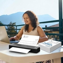 Inkless Thermal Printer Paper – 1000 Sheets, 8.5×11″