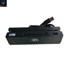 YL160 4-in-1 Magnetic Card Reader/Writer (supports EMV/IC/RFID/PSAM)+4Chip Cards