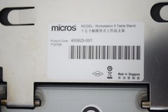 Micros WorkStation 5A Point of Sale System With Stand And Rear Display