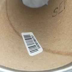 New Thermal Paper Rolls White Glossy 5″ Width #592301991757