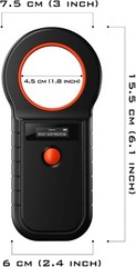 Lightweight Microchip Reader – Fast Upload to PC, Ideal for Pets of All Sizes