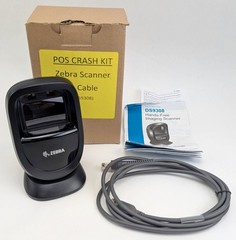 New Zebra DS9308 Hands-Free Barcode Scanner 1D 2D USB POS Point of Sale w/ Cable