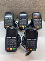 Lot Of 5 Ingenico IPP 350 USB Credit Card Terminal + (5) Stand Sen351009