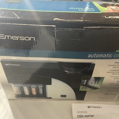 Emerson Automatic Coin Sorter 4 Barrel USA Currency Organizer FBA_1633724 TESTED