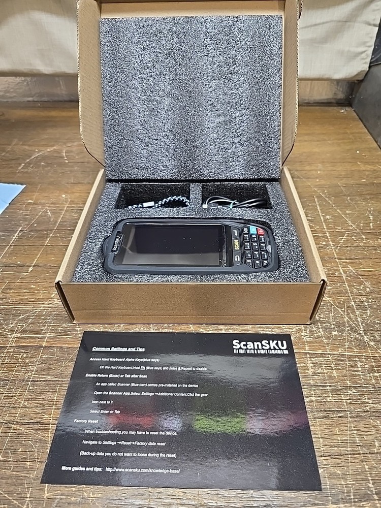 ScanSKU Series M Rugged 1D Barcode Scanner