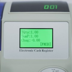 NEW Electronic Cash Register 48 Keys Cash Management System with Thermal Printer