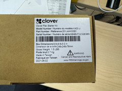 Clover Flex C403 (Wi-fi) Card Reader POS System & Clover K400 U Flex Cradle