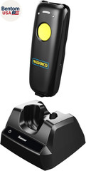 2D Wireless Barcode Scanner Compatible with Bluetooth, Portable USB 1D 2D QR Cod