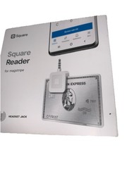 Square A-PKG-0206-01 Credit Debit Card Reader – White for Apple iPhone and…