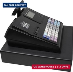Nadex CR360 Cash Register, 4700 Lookups 50 Dept 50 Clerks, Quick Load Thermal Pr