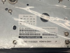 Fujitsu ATM Cassette Recycling Stacker Module Dual Drum KD04014-D001 – NEW