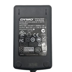 Genuine DYMO AC Adapter for LabelWriter Label Desktop Printer SE450 1761334 w/PC