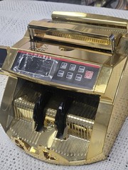 Homeland goods Gold Money Bill Counter machine not tested missing power cable