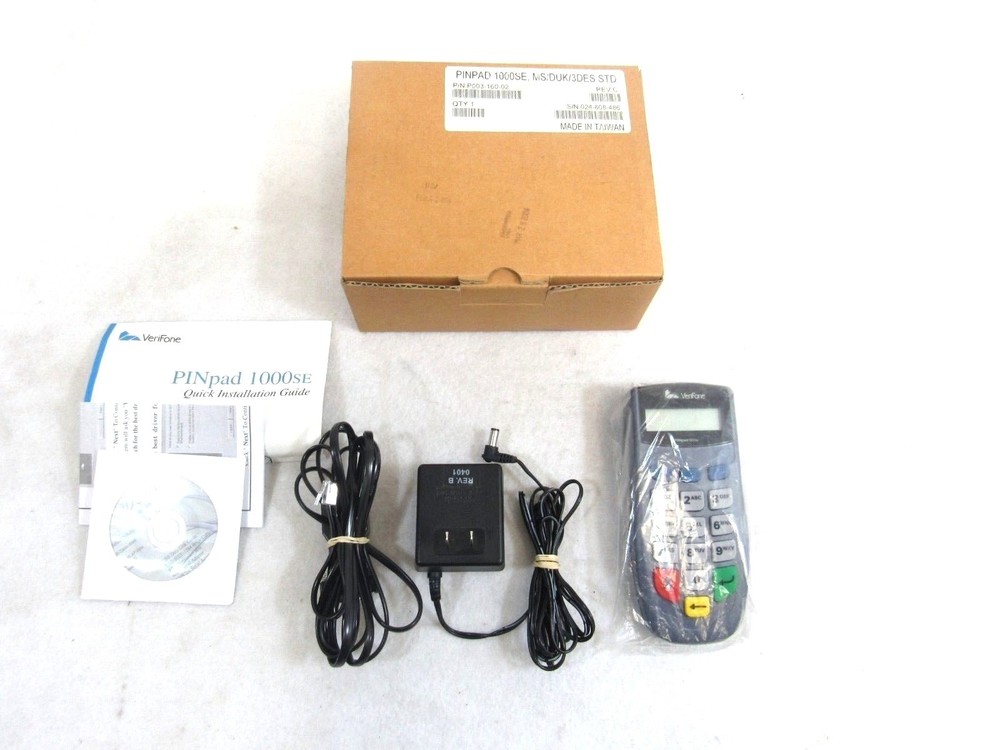 Verifone PINpad 1000SE P003-160-02 Pin Pad Credit Card Keypad Terminal 74-3