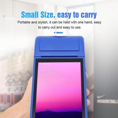 POS Receipt Printer 5.5in Touch Screen 2GB RAM 32GB ROM 4G LTE WiFi 58mm Th MYMM