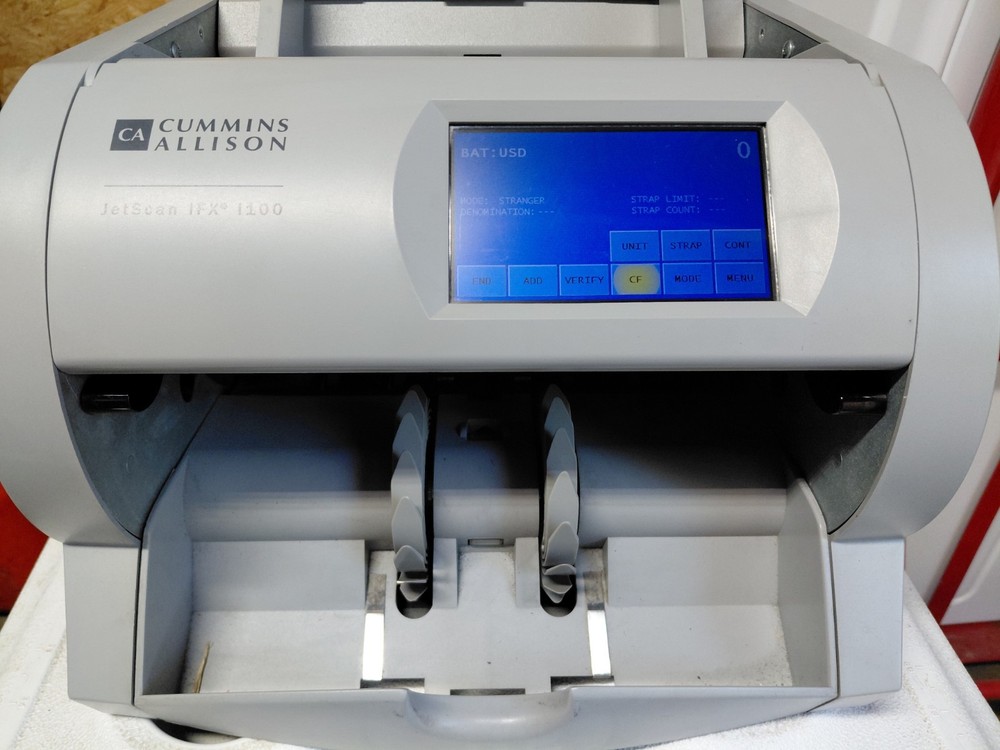 Cummins Allison i101 Bill Counter Touchscreen Wired Electric Plastic 480-9014-00