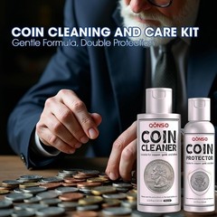 Ultimate Coin Cleaning Kit – Gold, Silver, Vintage Coins