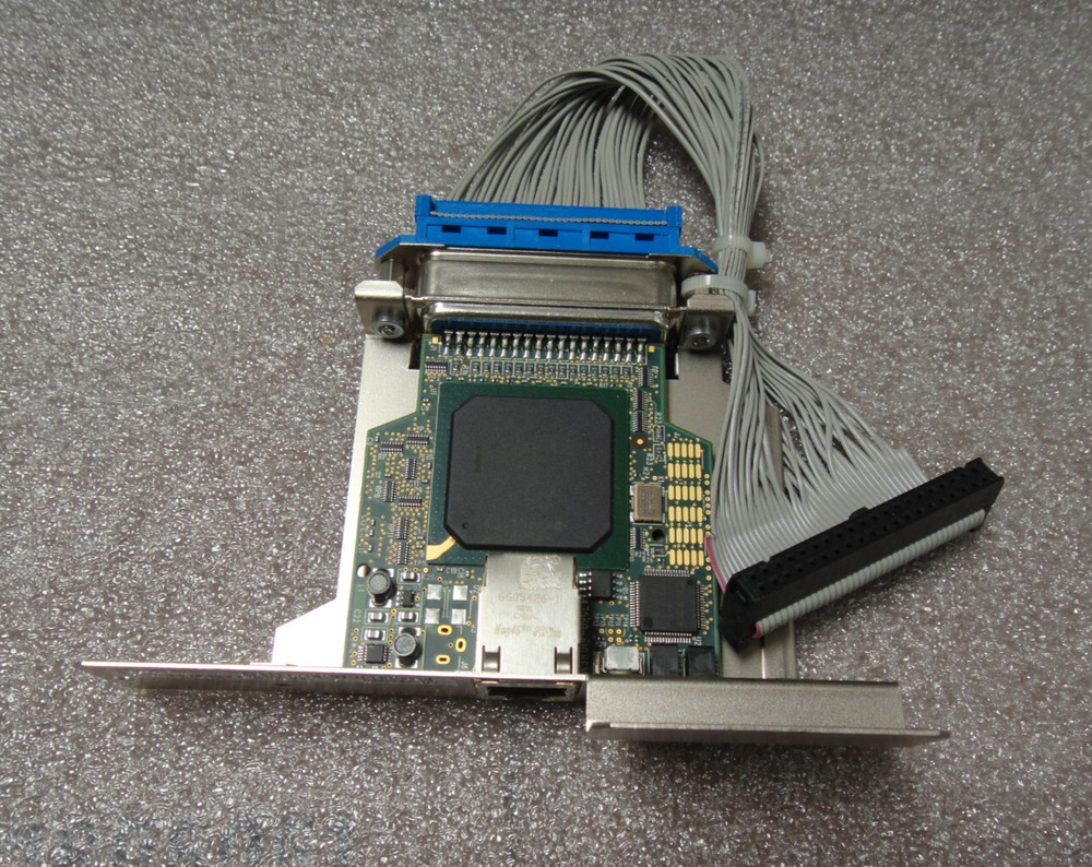 Zebra 105SL Xi3 Zebranet Ethernet Print Server Network Card 47560-100