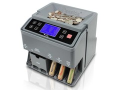 Cassida C300 Professional USD Coin Counter, Sorter and Wrapper/Roller, 300 coins