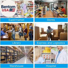 Bluetooth Barcode Scanner, Compatible with 2.4G Wireless & Bluetooth Function &