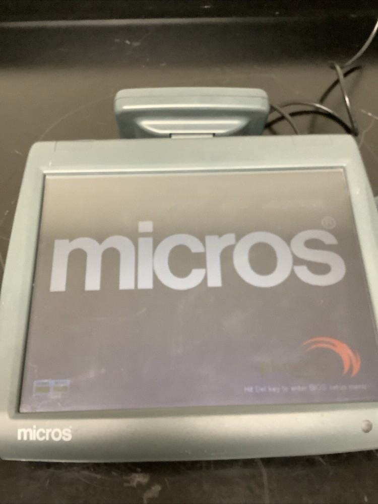 Micros Workstation 5A 400814-101 with Integrated LCD Rear Display 400801-001