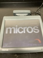 Micros Workstation 5A 400814-101 with Integrated LCD Rear Display 400801-001