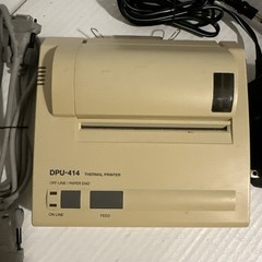 SEIKO SII DPU 414-30B THERMAL PRINTER + POWER SUPPLY + SERIAL CABLE