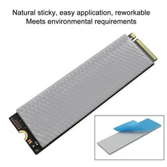 4 Pack m.2 Thermal Pad, 70x22mm 1mm 2mm Highly Efficient Thermal Conductivity…