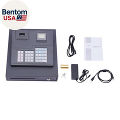 Commercial Electronic POS System Cash Register with 8LED Display and Thermal Pri