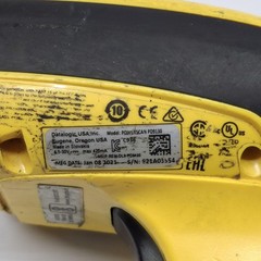 Datalogic PowerScan PD9130 Wired Handheld Barcode Scanner Yellow/Black FOR PARTS