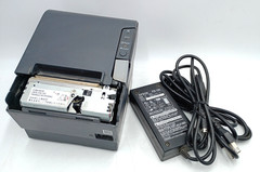 Epson TM-T88V M244A POS Receipt Printer Serial USB w/ Power Cable